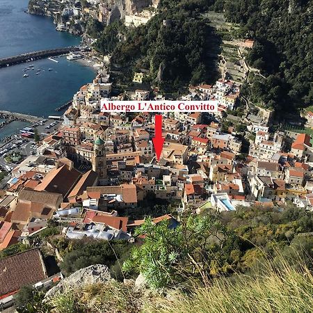 Albergo L'Antico Convitto Amalfi Zewnętrze zdjęcie